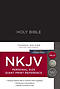 NKJV Holy Bible, Personal Size Giant Print Reference Bible, Black, Hardcover, 43,000 Cross References, Red Letter, Comfort Print: New King James Version