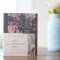 NKJV, Journal the Word Bible, Cloth over Board, Blue Floral, Red Letter, Comfort Print