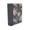 NKJV, Journal the Word Bible, Cloth over Board, Blue Floral, Red Letter, Comfort Print