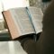 NKJV, Single-Column Reference Bible, Premium Goatskin Leather, Black, Premier Collection, Comfort Print