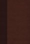 KJV Holy Bible: Large Print Verse-by-Verse with Cross References, Brown Leathersoft, Comfort Print: King James Version (Maclaren Series)