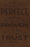 NKJV, Thinline Bible, Verse Art Cover Collection, Genuine Leather, Brown, Red Letter, Comfort Print