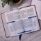 NKJV, Matthew Henry Daily Devotional Bible, Hardcover, Red Letter, Thumb Indexed, Comfort Print