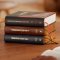 NKJV, Foundation Study Bible, Large Print, Leathersoft, Brown, Red Letter, Comfort Print