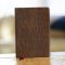 NKJV, Giant Print Center-Column Reference Bible, Verse Art Cover Collection, Genuine Leather, Brown, Thumb Indexed, Red Letter, Comfort Print