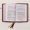 KJV Holy Bible: Large Print Single-Column with 43,000 End-of-Verse Cross References, Red Goatskin Leather, Premier Collection, Personal Size, Red Letter: King James Version