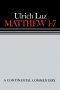 Matthew 1-7 : Commentary