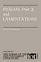 Psalms Vol 2 & Lamentations : Forms of the Old Testament Literature