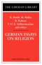 German Essays on Religion