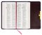 NKJV Compact, Bible, Bonded Leather, Red Letter, Gilt Edge, Ribbon Marker