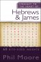 Straight to the Heart of Hebrews and James