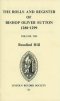 Rolls and Register of Bishop Oliver Sutton, 1280-1299