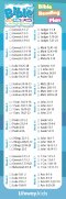 Bible Skills Drills and Thrills: Blue Cycle - Bible Reading Plan Bookmark (Package of 25)