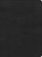 CSB Single-Column Wide-Margin Bible, Black LeatherTouch