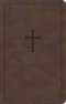 KJV Personal Size Bible, Brown LeatherTouch