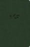 CSB Thinline Reference Bible, Olive LeatherTouch