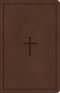 CSB Large Print Personal Size Reference Bible, Brown LeatherTouch, Indexed