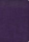 KJV Large Print Thinline Bible, Plum LeatherTouch