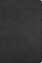 CSB Giant Print Reference Bible, Black Genuine Leather, Indexed