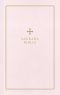 Biblia Católica, Regalos y Ceremonias, Piel reciclada, Rosado, Comfort Print