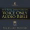 Voice Only Audio Bible - New King James Version, NKJV (Narrated by Bob Souer): Psalms and Proverbs