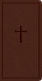 CSB Single-Column Pocket New Testament, Brown LeatherTouch