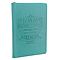 "I Can Do Everything Through Him" Zippered Turquoise Flexcover Journal