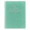 Teal Faux Leather Hardcover KJV My Creative Bible