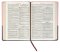 KJV Large Print Bible, Brown and Pink, Imitation Leather, Red Letter, Verse Finder, Reading Plan, Gilt Edged, Ribbon Marker, Presentation Page, Subheadings