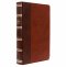 KJV Giant Print Bible, Brown, Imitiation Leather, Red Letter, Reading Plan, Thematic Verse Finder, Gitl Edged, Ribbon Marker, Concordance, Maps, Cross-Reference