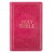 KJV Bible Deluxe Gift Faux Leather, Pink