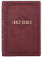 KJV Bible Giant Print Full-size Faux Leather, Burgundy
