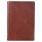 KJV Bible Giant Print Full-size Full-grain Leather, Saddle Tan