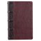 KJV Bible Giant Print Standard-size Full-grain Leather, Burgundy/Mahogany