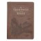 In Quietness and Trust Brown Zippered Faux Leather Daily Devotional