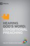 Hearing God's Word: Expositional Preaching