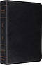 ESV Study Bible (Black Leather, Indexed)