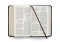 ESV Large Print Personal Size Bible, Red Letter (TruTone, Forest/Tan, Trail Design)