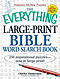 The Everything Large-Print Bible Word Search Book