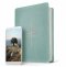 NLT Filament Bible, LeatherLike, Eucalyptus/Copper, Indexed