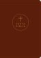 Santa Biblia RVR60, Edición de referencia ultrafina, letra grande (SentiPiel, Café rojizo, Índice, Letra Roja)