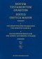 Novum Testamentum Graecum, Editio Critica Maior (ECM) I.2/1: The Gospel of Mark, Text (Hardcover)