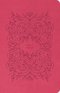 Premium Gift Bible NLT (LeatherLike, Very Berry Pink Vines, Red Letter)