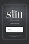 Be Still: Prayer Journal