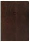 CSB He Reads Truth Bible, Brown Genuine Leather Indexed