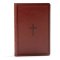 KJV Large Print Personal Size Reference Bible, Brown Leathertouch