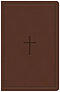 KJV Large Print Personal Size Reference Bible, Brown Leathertouch Indexed