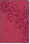 KJV Giant Print Reference Bible, Pink LeatherTouch