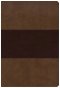 KJV Giant Print Reference Bible, Saddle Brown LeatherTouch, Indexed