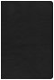 KJV Giant Print Reference Bible, Black Genuine Leather